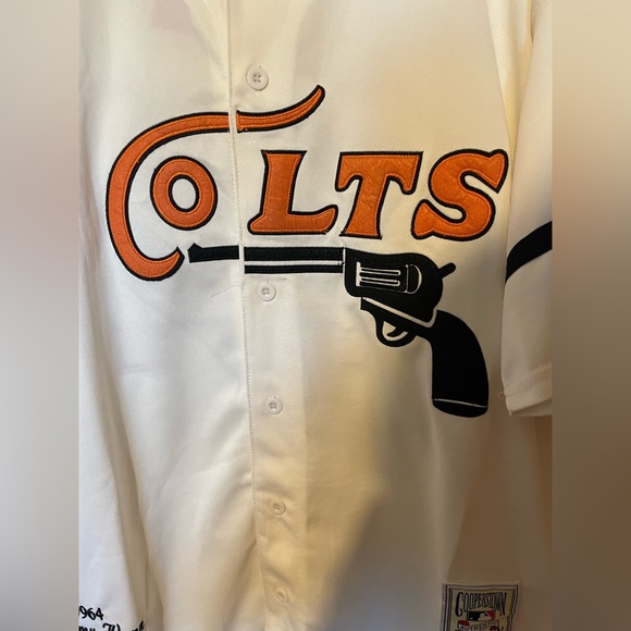 New with tags Mitchell and ness Colts Jersey Jimmy wynn - Picture 2 of 6